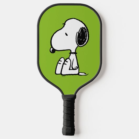 pinda's | Snoopie omlaag Pickleball Paddle (Achterkant)