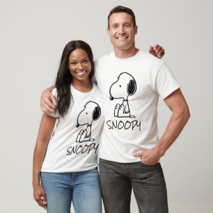 pinda's   Snoopie omlaag T-shirt