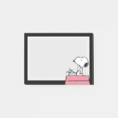 Pinda's | Snoopy aan de typemachine Post-it® Notes (Voorkant)