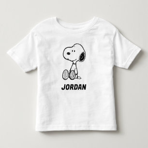 pinda's   Snoopy Add Jouw naam Kinder Shirts