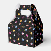 Pinda's Snoopy Afstudeerfeest Patroon Bedankdoosjes (Achterkant)