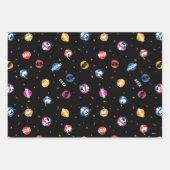 Pinda's Snoopy Afstudeerfeest Patroon Inpakpapier Vel (Voorkant)