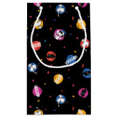 Pinda's Snoopy Afstudeerfeest Patroon Klein Cadeauzakje (Achterkant)