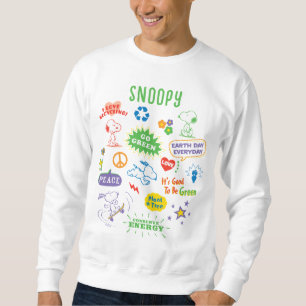 pinda's Snoopy all in for Recycling Trui