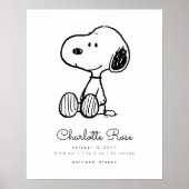 pinda's | Snoopy Baby Poster (Voorkant)
