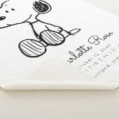 pinda's | Snoopy Baby Sherpa Deken (3/4)