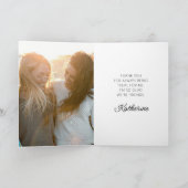 pinda's | Snoopy balanceert his Dog Dish Bedankkaart (Binnen)