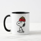 pinda's | Snoopy balanceert his Dog Dish Mok (Links)