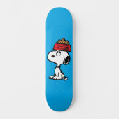 pinda's | Snoopy balanceert his Dog Dish Persoonlijk Skateboard (Voorkant)