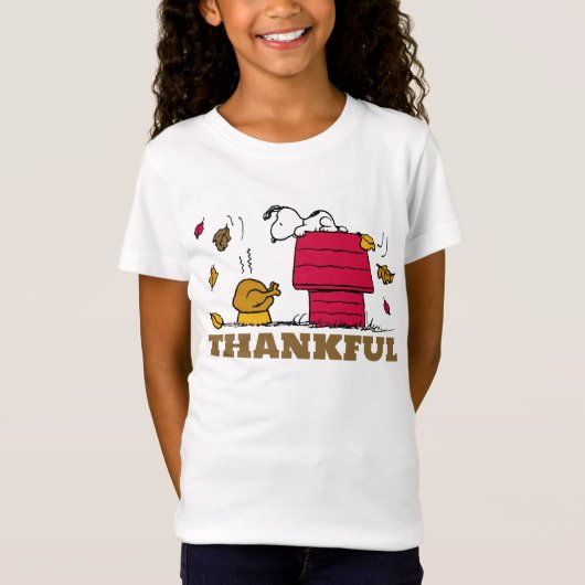 pinda's | Snoopy be Thanky T-shirt (Voorkant)