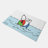 pinda's | Snoopy Beach Ball Beach Deurmat (Schuin)