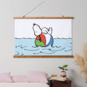 pinda's | Snoopy Beach Ball Beach Hangend Wandkleed (Slaapkamer)