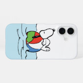pinda's | Snoopy Beach Ball Beach iPhone 16 Hoesje (Achterkant horizontaal)