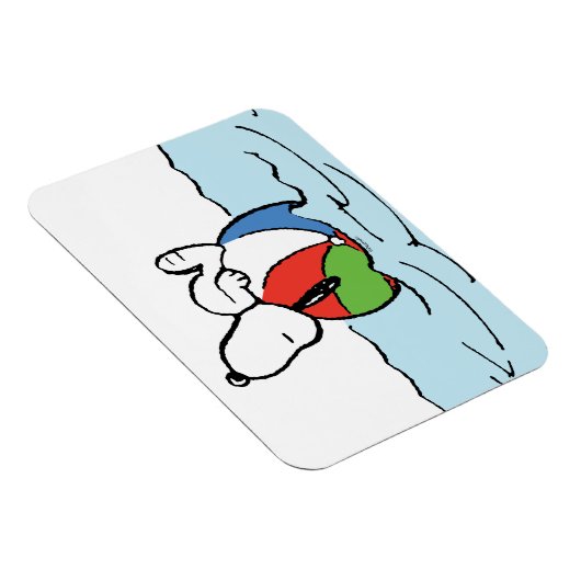 pinda's | Snoopy Beach Ball Beach Magneet (Rechterzijde)