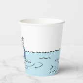 pinda's | Snoopy Beach Ball Beach Papieren Bekers (Achterkant)