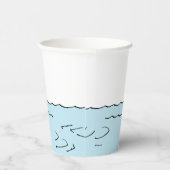 pinda's | Snoopy Beach Ball Beach Papieren Bekers (Rechts)