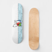 pinda's | Snoopy Beach Ball Beach Persoonlijk Skateboard (Voorkant)