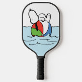 pinda's | Snoopy Beach Ball Beach Pickleball Paddle (Achterkant)