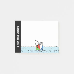 pinda's   Snoopy Beach Ball Beach Post-it® Notes