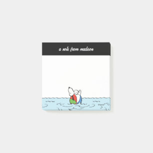 pinda's   Snoopy Beach Ball Beach Post-it® Notes