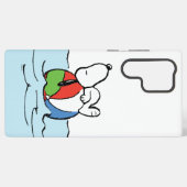 pinda's | Snoopy Beach Ball Beach Samsung Galaxy Hoesje (Achterkant horizontaal)
