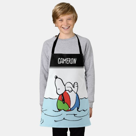 pinda's | Snoopy Beach Ball Beach Schort (Gedragen)