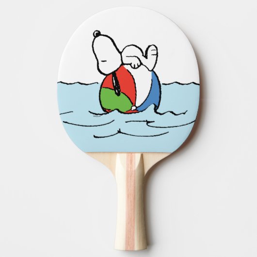 pinda's | Snoopy Beach Ball Beach Tafeltennisbatje (Voorkant)