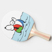 pinda's | Snoopy Beach Ball Beach Tafeltennisbatje (Zijkant)