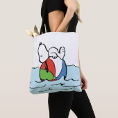 pinda's | Snoopy Beach Ball Beach Tote Bag (Dichtbij)