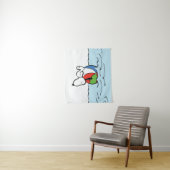 pinda's | Snoopy Beach Ball Beach Wandkleed (In situ)