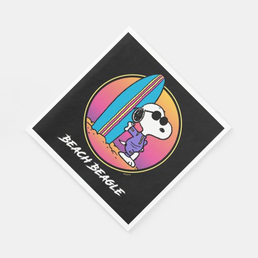 pinda's | Snoopy Beach Beagle Servet (Hoek)