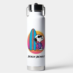 pinda's   Snoopy Beach Beagle Waterfles