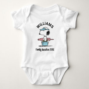 pinda's Snoopy Beach Walk Family Vacking Romper