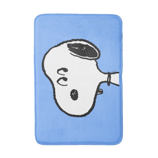 pinda's | Snoopy-beelden Badmat (Voorkant Verticaal)