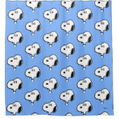 pinda's | Snoopy-beelden Douchegordijn (Voorkant)