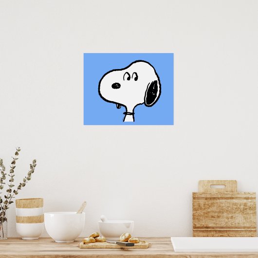 pinda's | Snoopy-beelden Poster (Keuken)