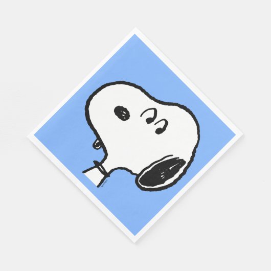 pinda's | Snoopy-beelden Servet (Hoek)