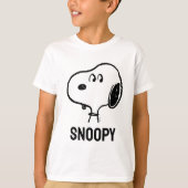 pinda's | Snoopy-beelden T-shirt (Voorkant)