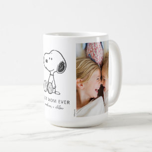 PINDA'S   Snoopy - Beste mam ooit foto Koffiemok