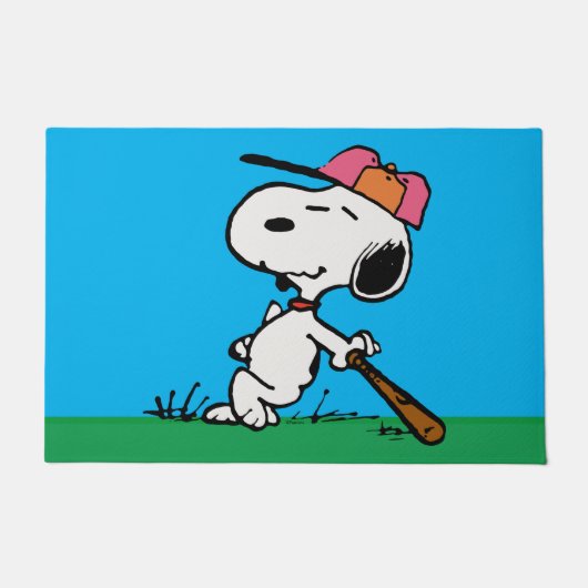 pinda's | Snoopy bij Bat Deurmat (Voorkant)