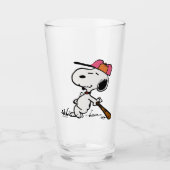 pinda's | Snoopy bij Bat Glas (Voorkant)
