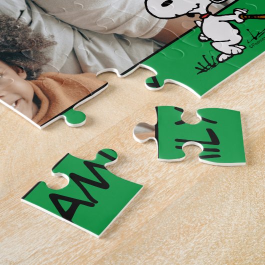 pinda's | Snoopy bij Bat Legpuzzel (Zijkant)