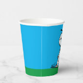 pinda's | Snoopy bij Bat Papieren Bekers (Rechts)