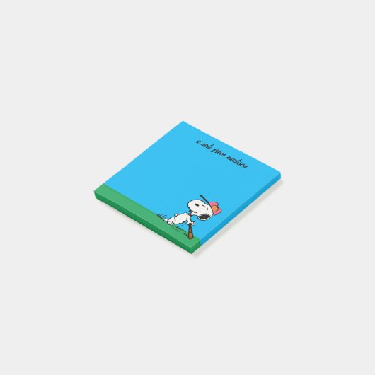 pinda's | Snoopy bij Bat Post-it® Notes (Schuin)
