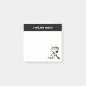 pinda's | Snoopy bij Bat Post-it® Notes (Voorkant)