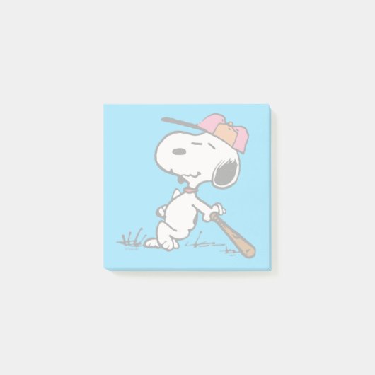 pinda's | Snoopy bij Bat Post-it® Notes (Voorkant)