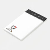 pinda's | Snoopy bij Bat Post-it® Notes (Schuin)