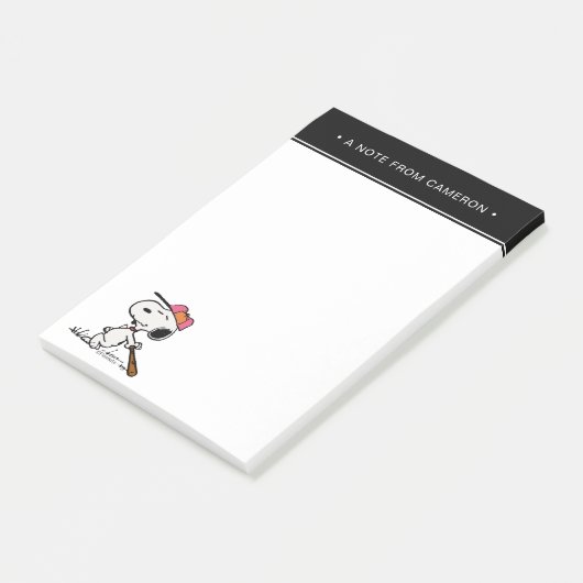 pinda's | Snoopy bij Bat Post-it® Notes (Schuin)