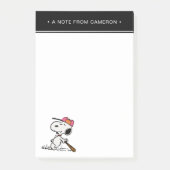 pinda's | Snoopy bij Bat Post-it® Notes (Voorkant)
