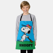 pinda's | Snoopy bij Bat Schort (Gedragen)